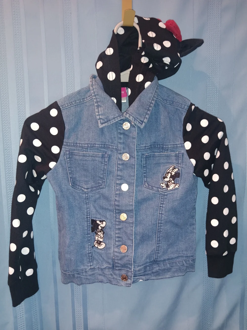 Girls Minnie Mouse Disney Hooded Jacket